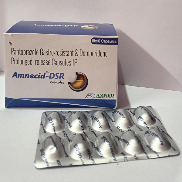 Pantoprazole Sodium Enteric Coated & Domperidone Sustained Release Capsules
